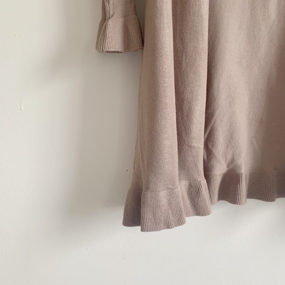 Simons Blush Ruffle long sweater - Picture 2 of 4